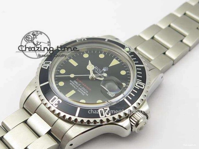 (Superlumed 200m Dial Hands) And black Best 1680 Edition Submariner 660ft A2836 Vintage 0215